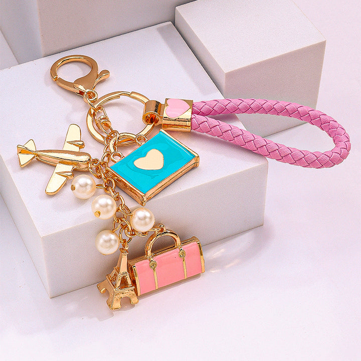 Travel-Themed Bag Charm - Salty Accessories
