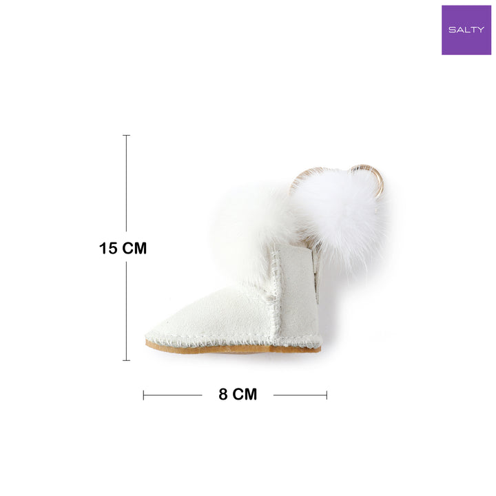 SnowBliss Winter Shoe Bag Charm