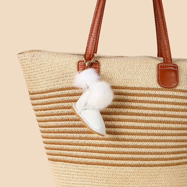 SnowBliss Winter Shoe Bag Charm