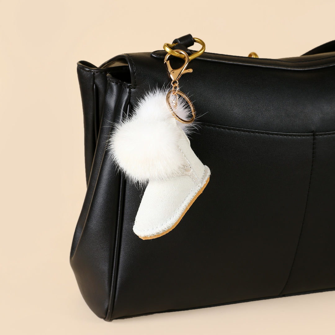 SnowBliss Winter Shoe Bag Charm