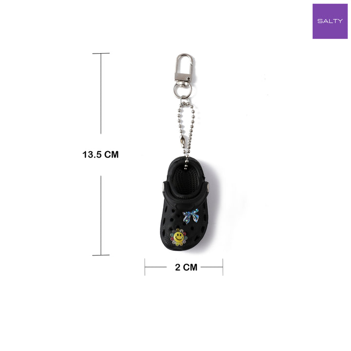 Black Mini Crocs Charms