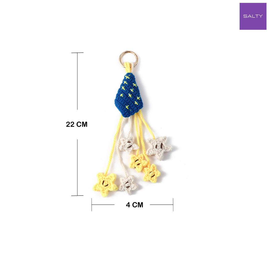 Winter Starrynight Bag Charm