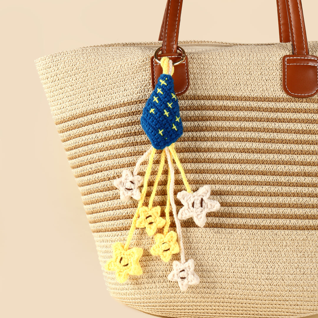 Winter Starrynight Bag Charm - Salty Accessories