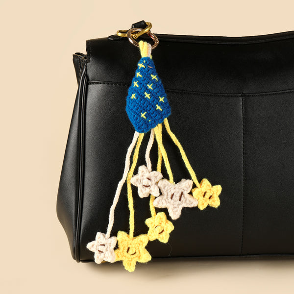 Winter Starrynight Bag Charm