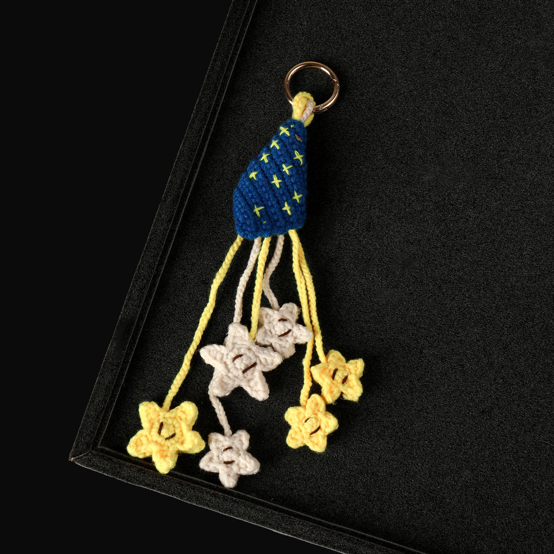 Winter Starrynight Bag Charm