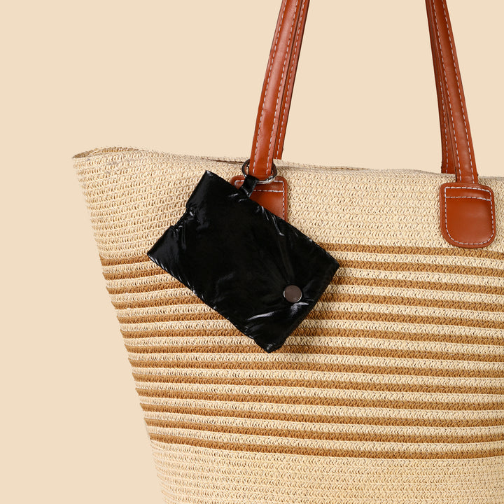 Sleek Storage Bag Charm - Black