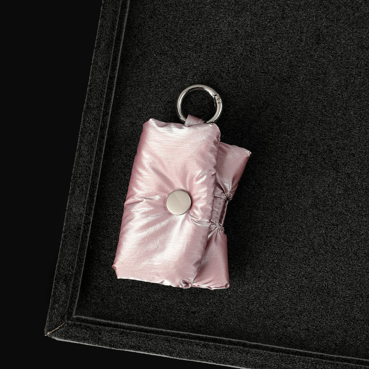 Sleek Storage Bag Charm - Dust Pink