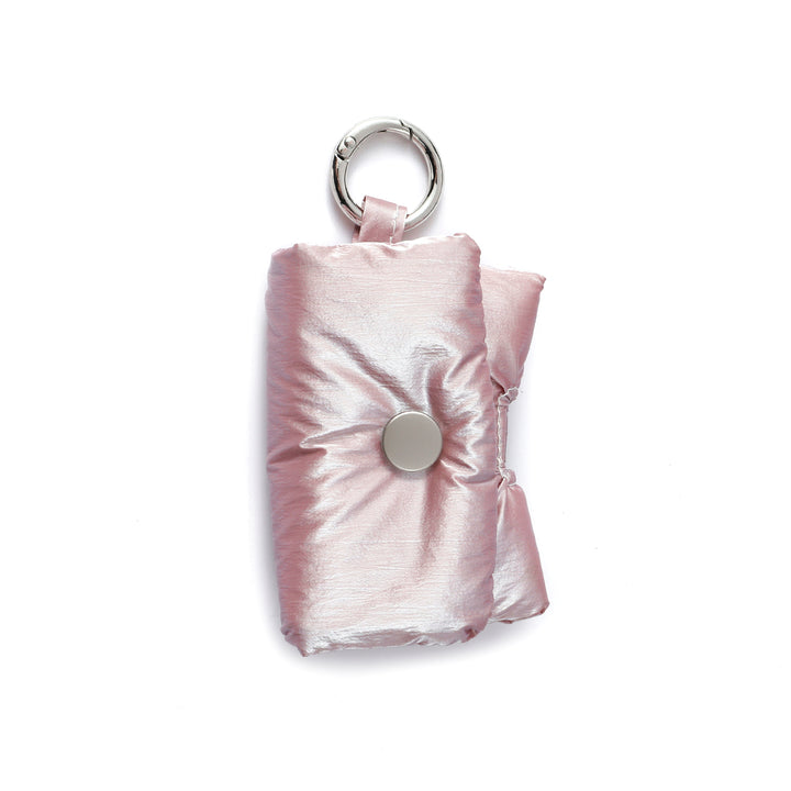 Sleek Storage Bag Charm - Dust Pink