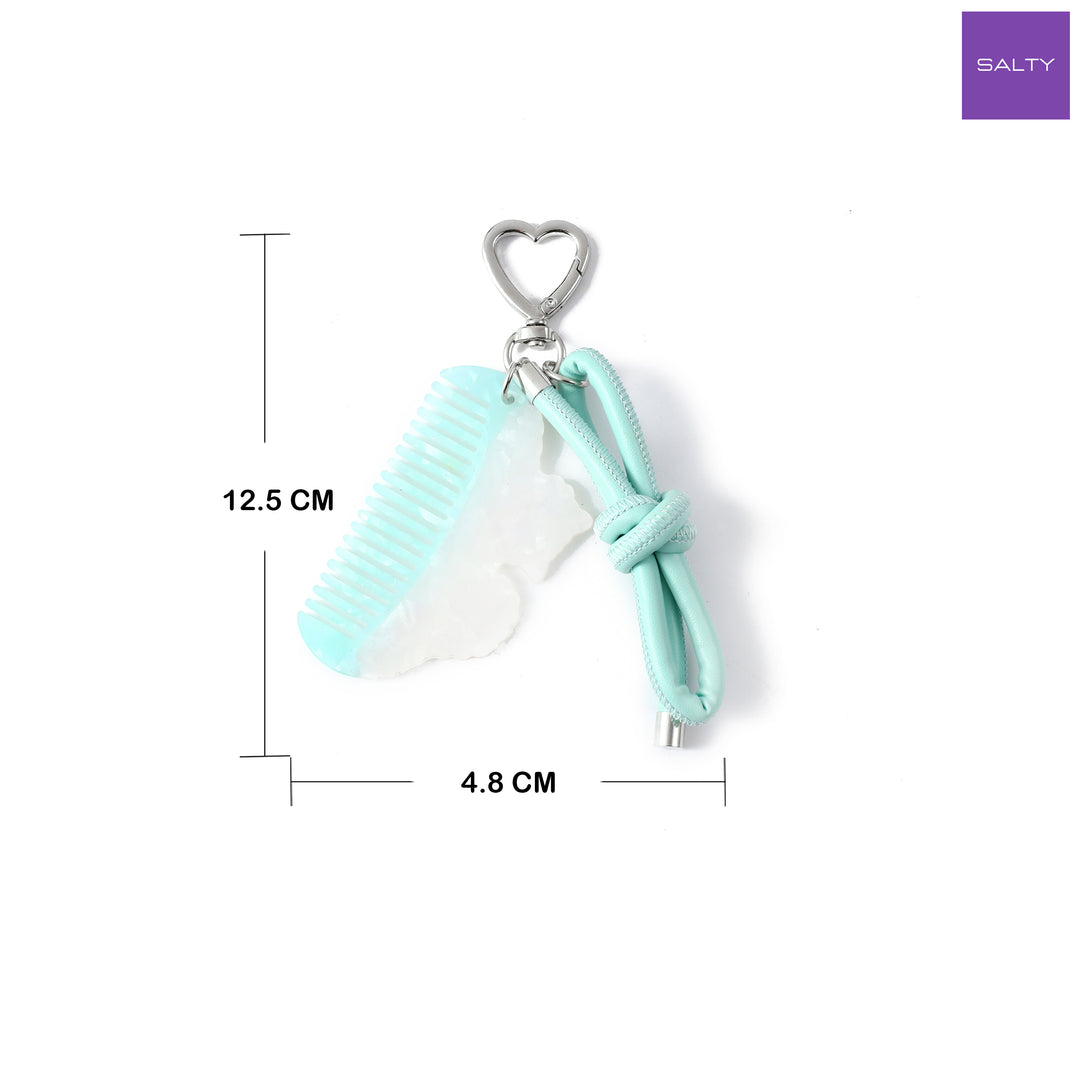 Mini Cat Comb Bag Charm