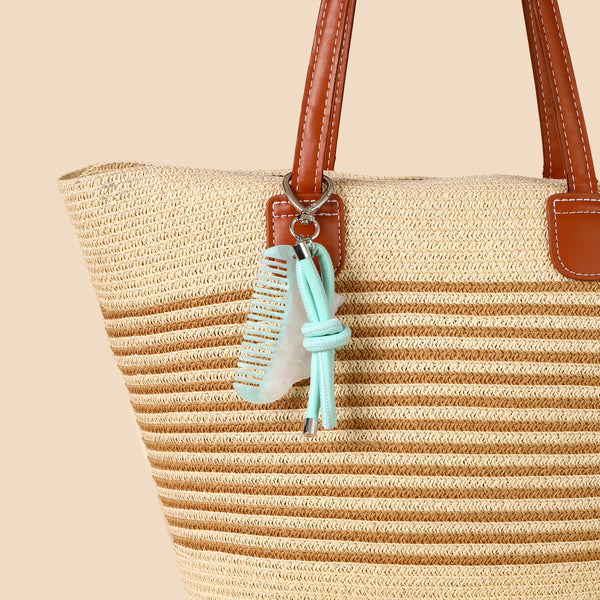 Mini Cat Comb Bag Charm