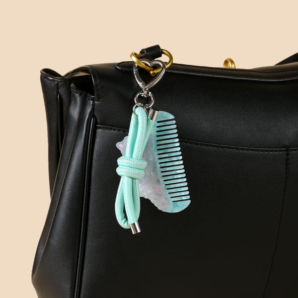 Mini Cat Comb Bag Charm