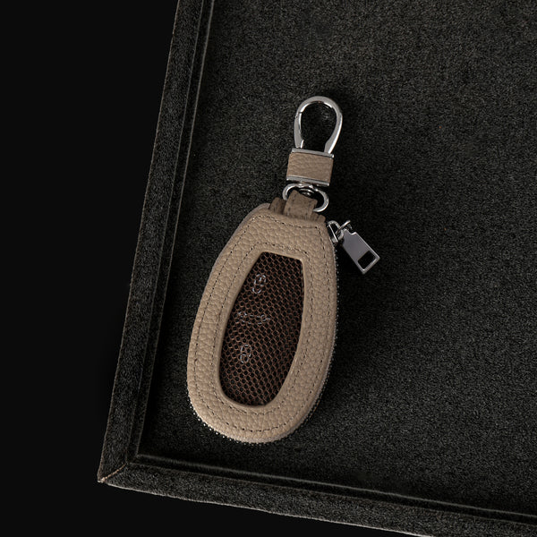 Universal Key Holder Bag Charm - Beige