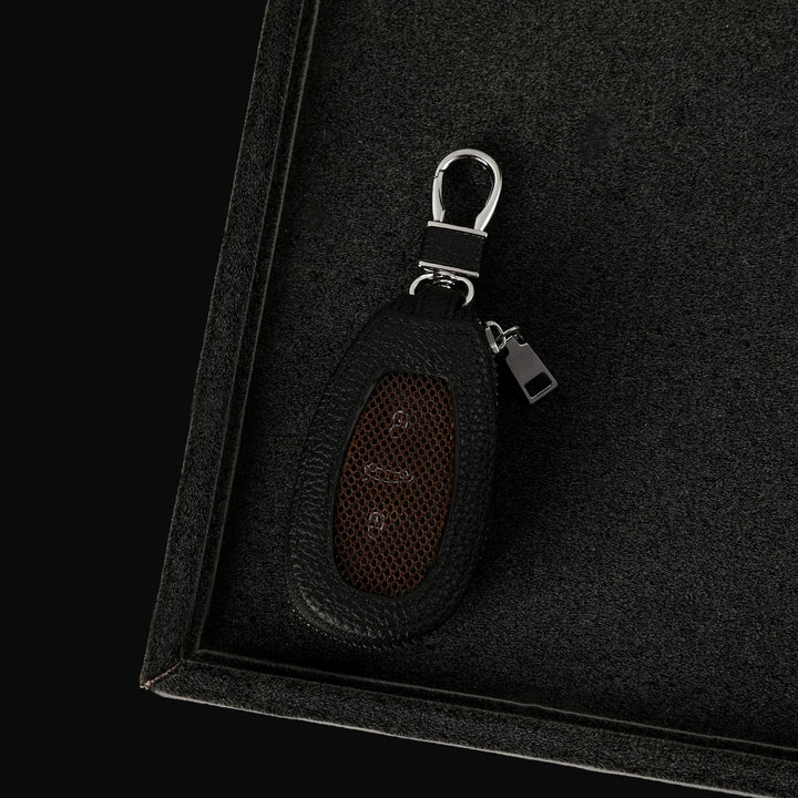 Universal Key Holder Bag Charm - Black
