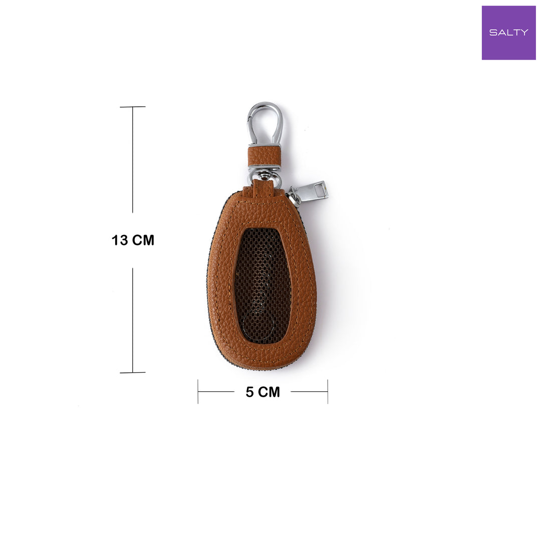 Universal Key Holder Bag Charm - Brown