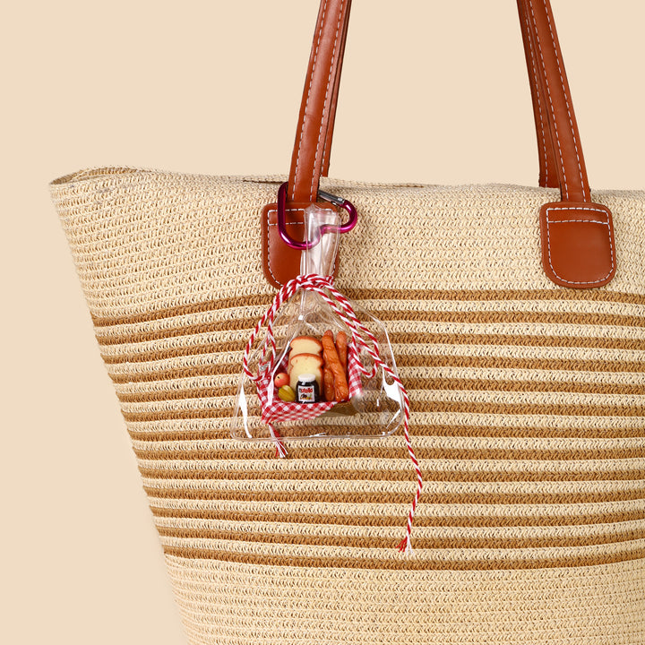 Mini Picnic Food Bag Charm