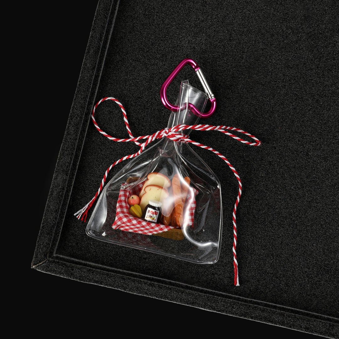 Mini Picnic Food Bag Charm