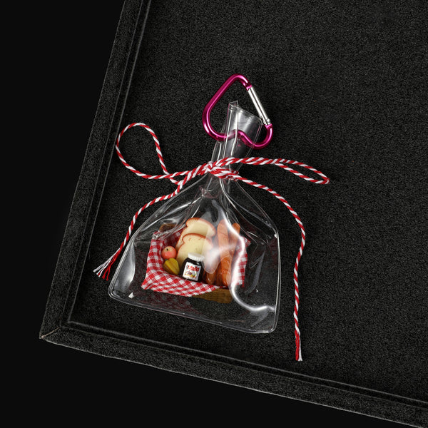 Mini Picnic Food Bag Charm