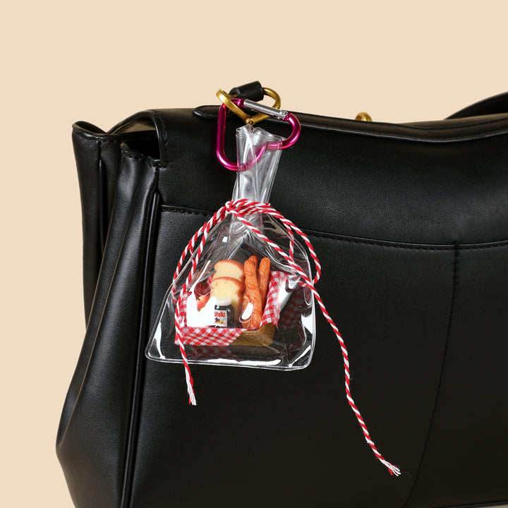 Mini Picnic Food Bag Charm