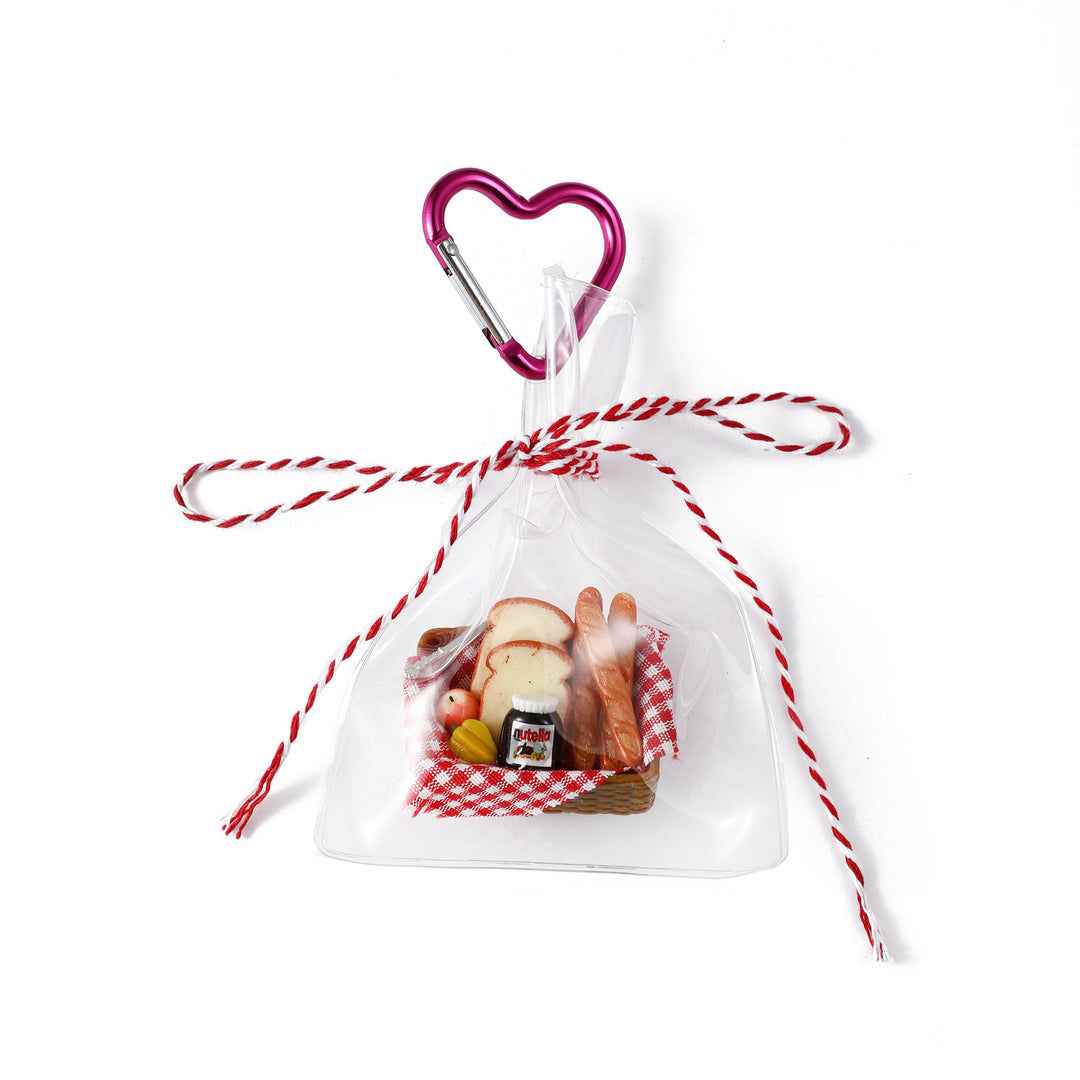 Mini Picnic Food Bag Charm