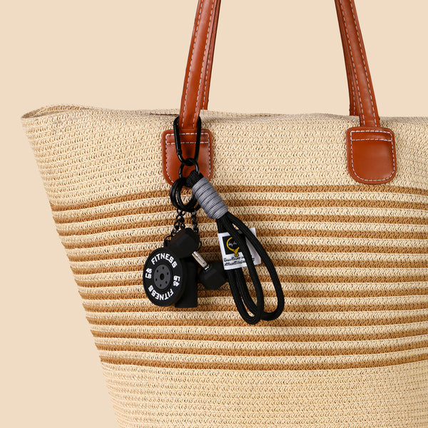 Mini Gym Buddy Bag Charm - Black