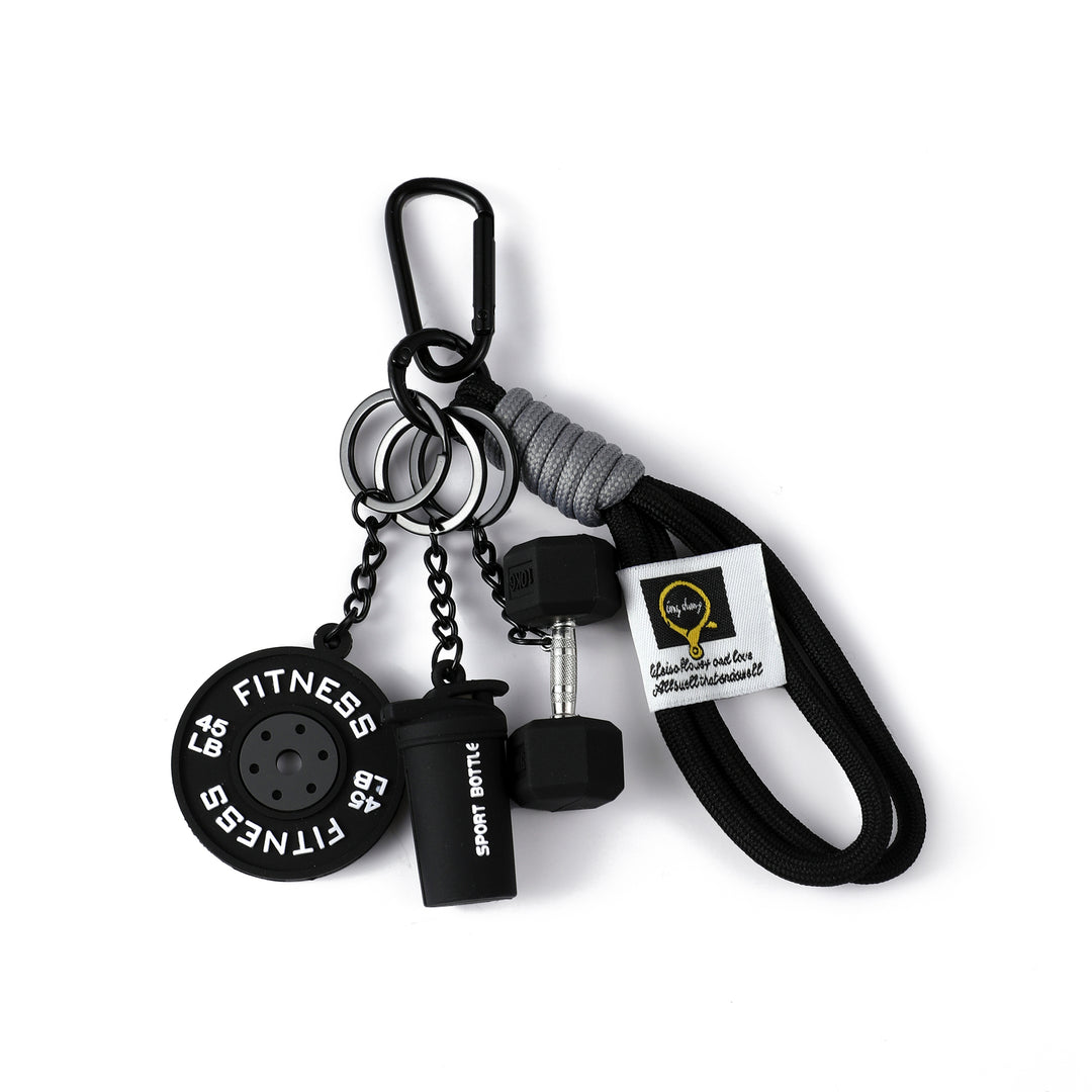 Mini Gym Buddy Bag Charm - Black