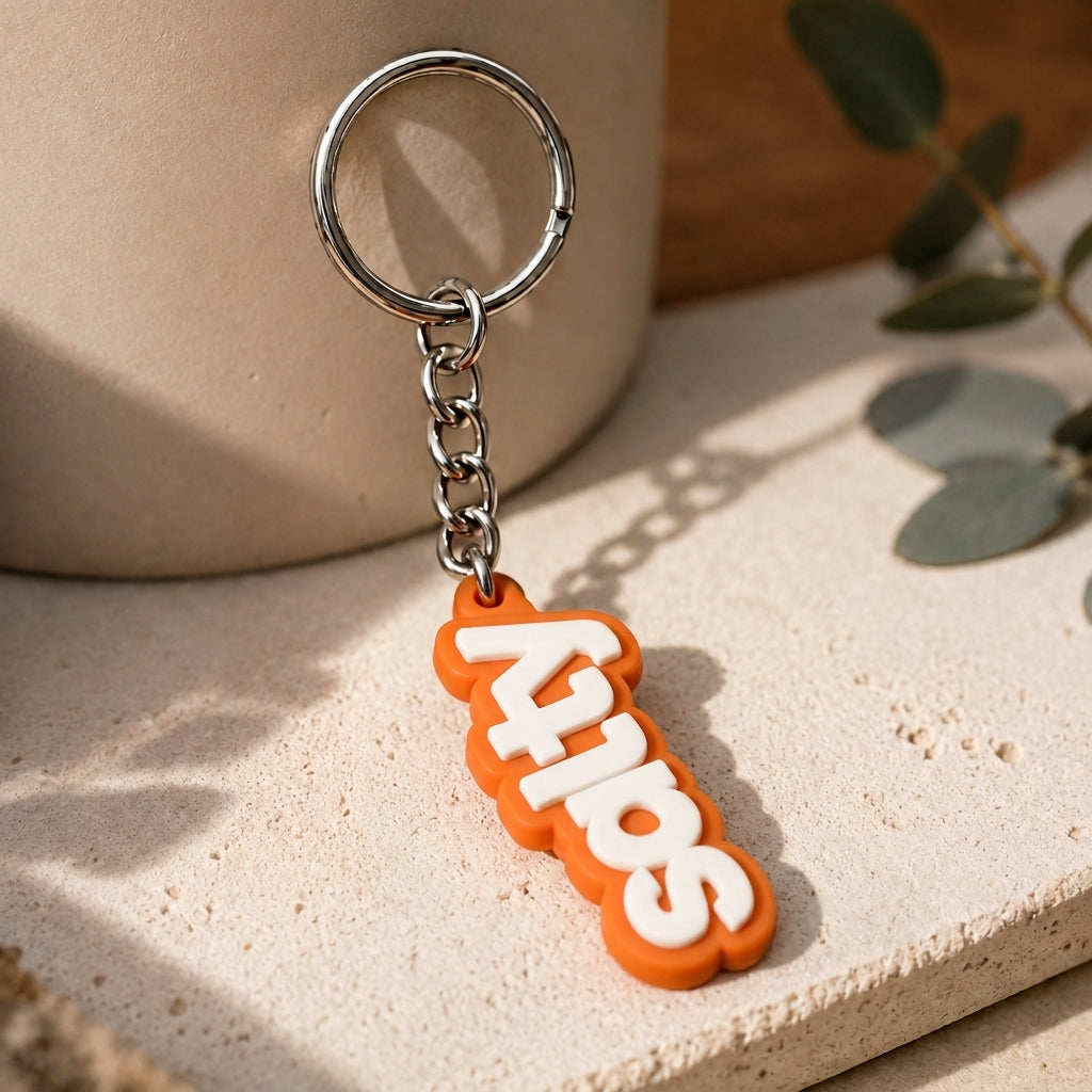 Vibe Pop Salty Tag Keychain