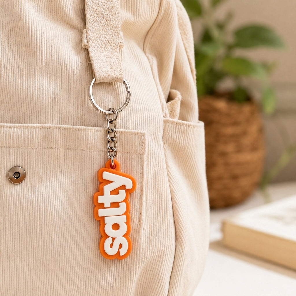 Vibe Pop Salty Tag Keychain