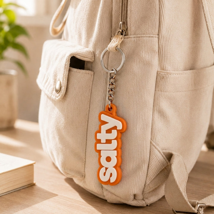 Vibe Pop Salty Tag Keychain