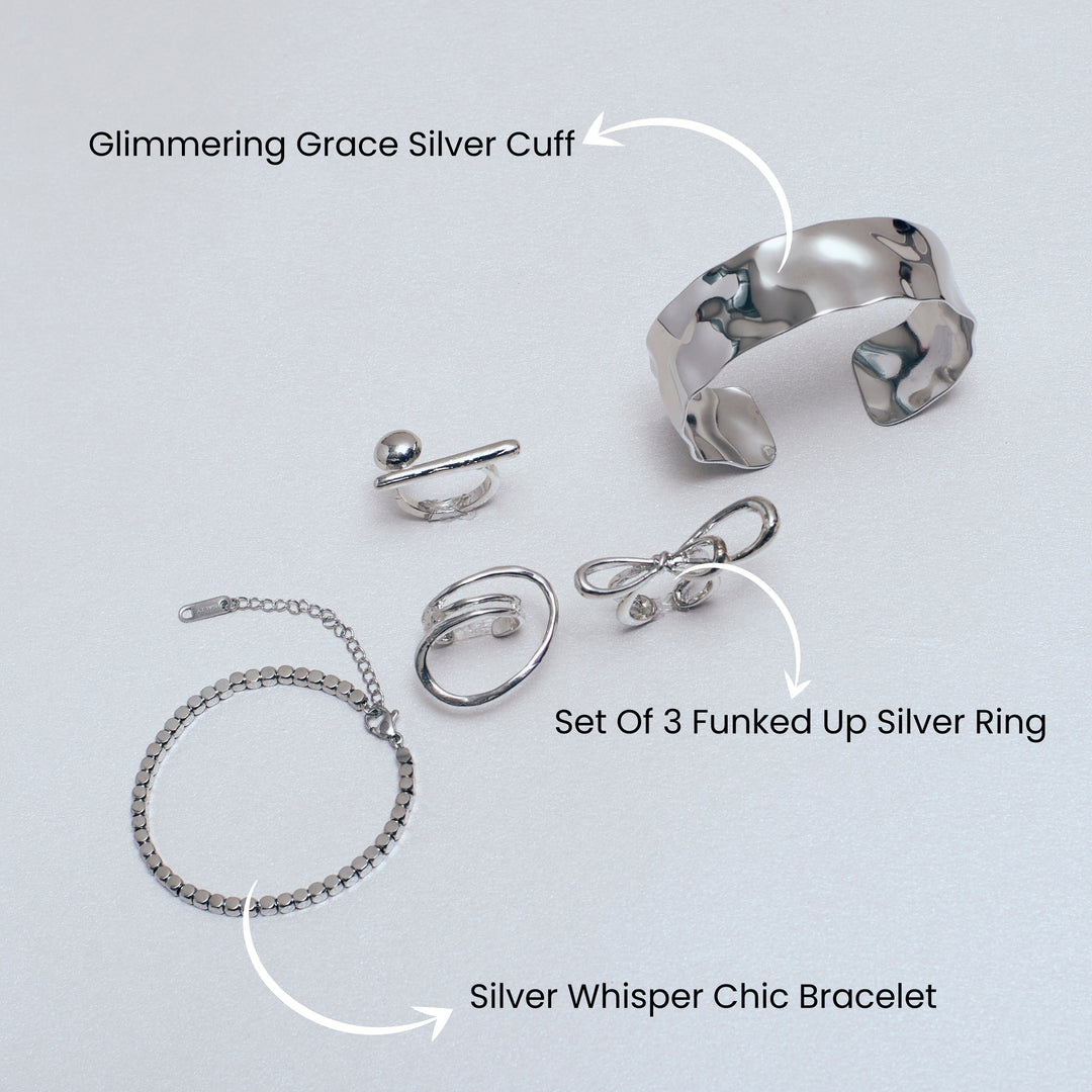 Gypsy Charm Bracelets and Rings Combo