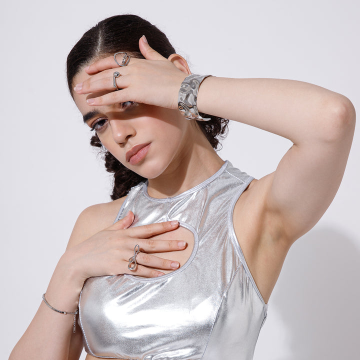 Gypsy Charm Bracelets and Rings Combo