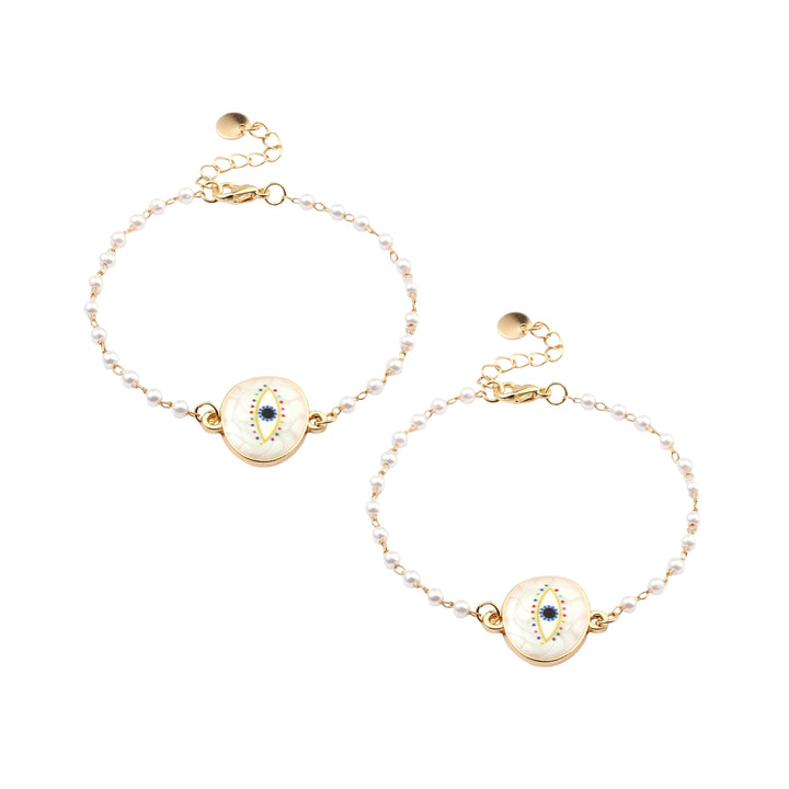 Set of 2 Evil Eye Rakhi for Sister