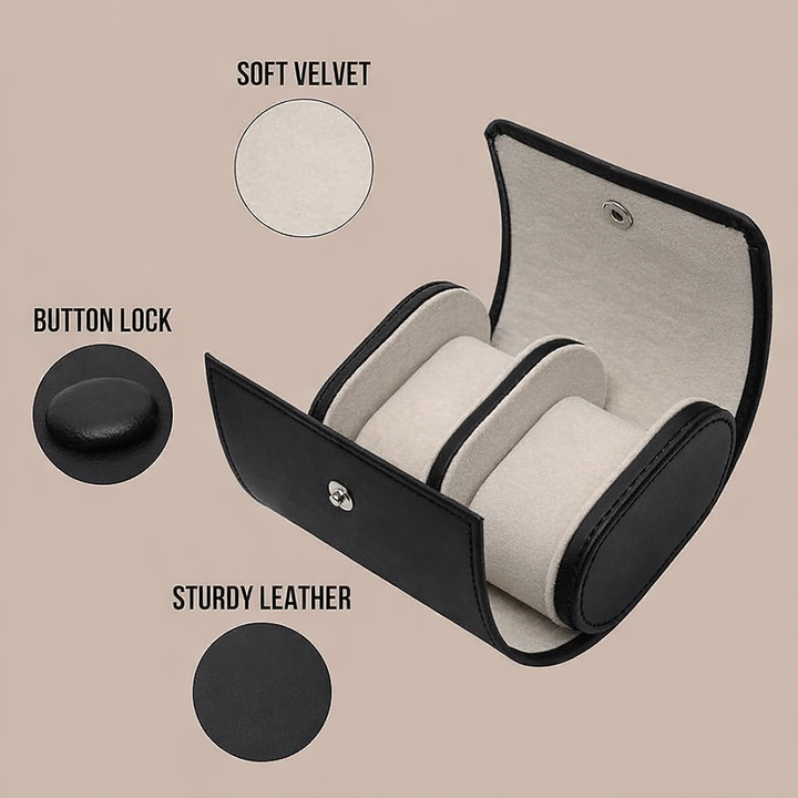 Couple Sync Watch Case Black