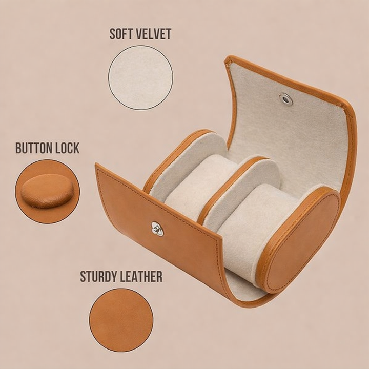 Couple Sync Watch Case Tan