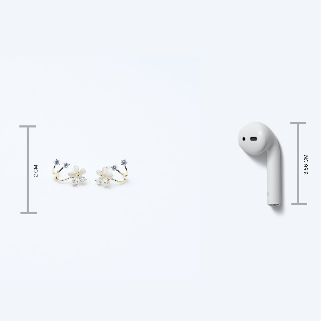 Calla Lily Chic Earrings - Salty Accessories