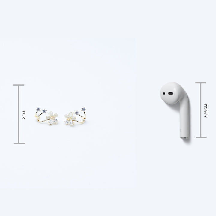 Calla Lily Chic Earrings - Salty Accessories
