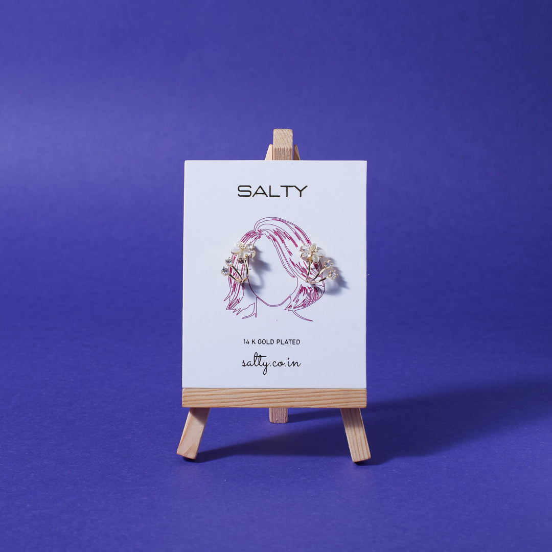 Calla Lily Chic Earrings - Salty Accessories