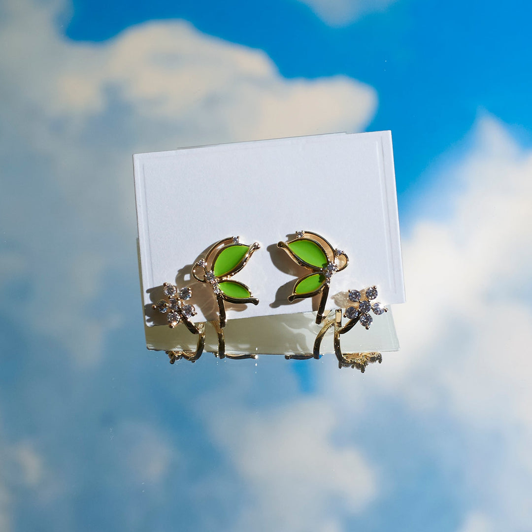 Canopy Elegance Climber Earrings - Salty Accessories
