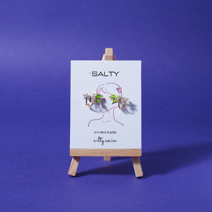 Canopy Elegance Climber Earrings - Salty Accessories