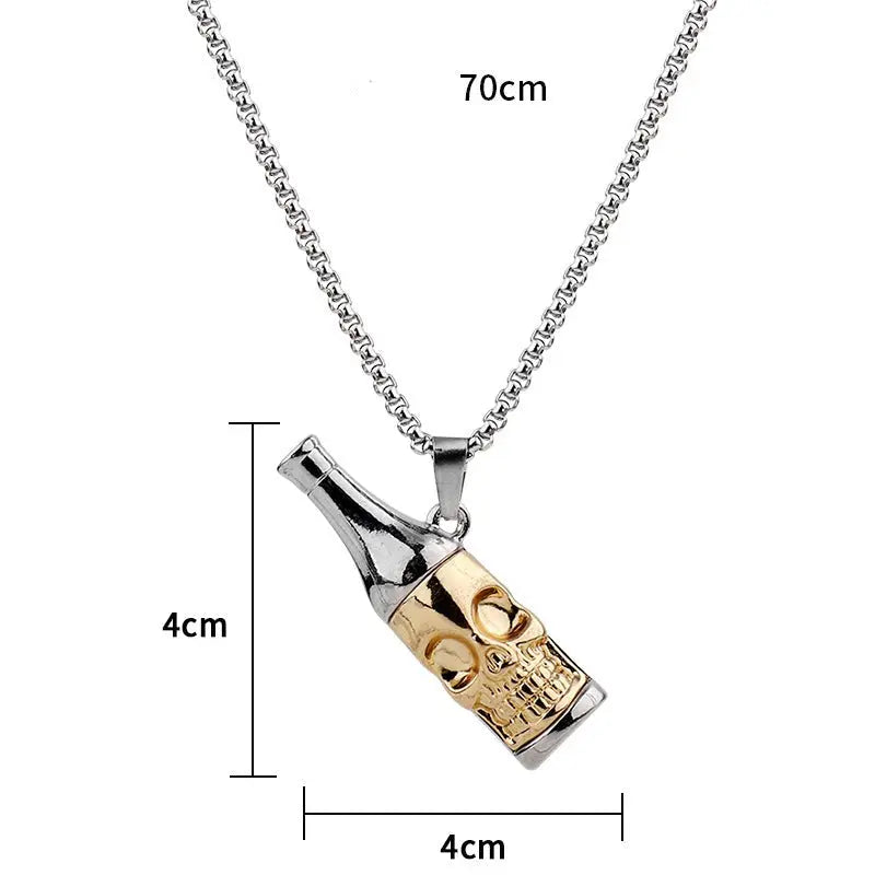 Captain Morgan Silver Chain (Bottle Opener) - Salty Accessories