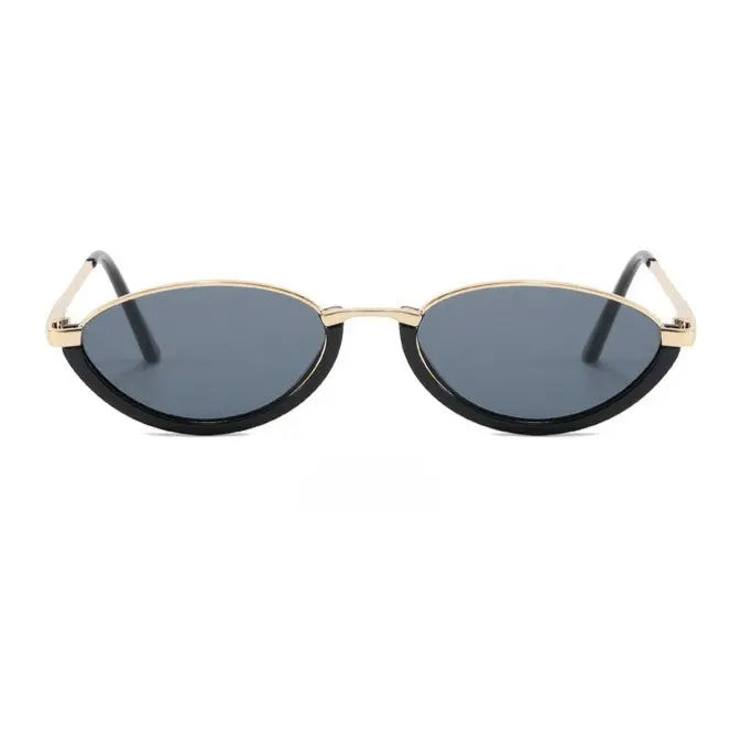 Catnip Gradient UV400 Protection Shades - (Black-Gold-Black) | Salty