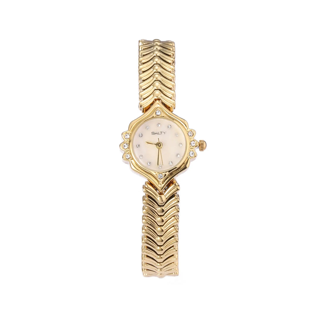 Celeste Gold Watch Bracelet Stack | Salty