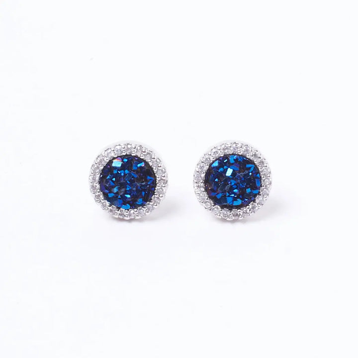 Celeste Solitaire Studs - Salty Accessories