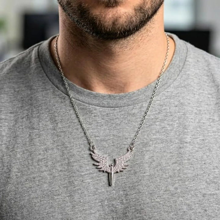 Celestia Wings Pendant Necklace | Salty