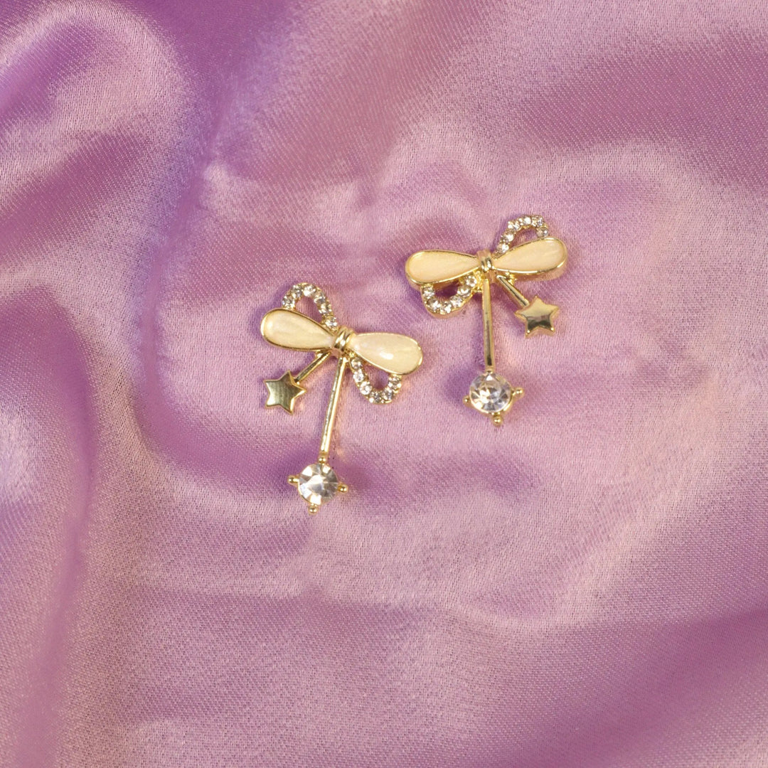 Celestial Bow Earrings - Salty Accessories