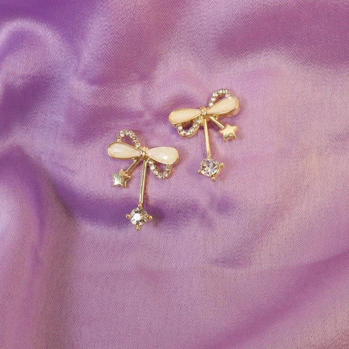Celestial Bow Earrings - Salty Accessories