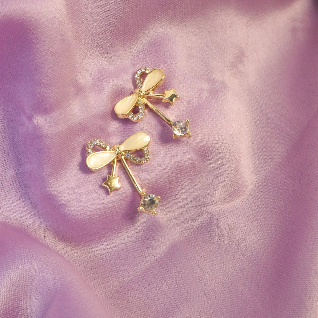 Celestial Bow Earrings - Salty Accessories