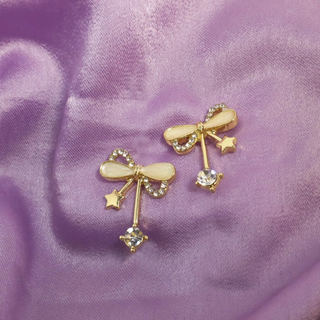 Celestial Bow Earrings - Salty Accessories