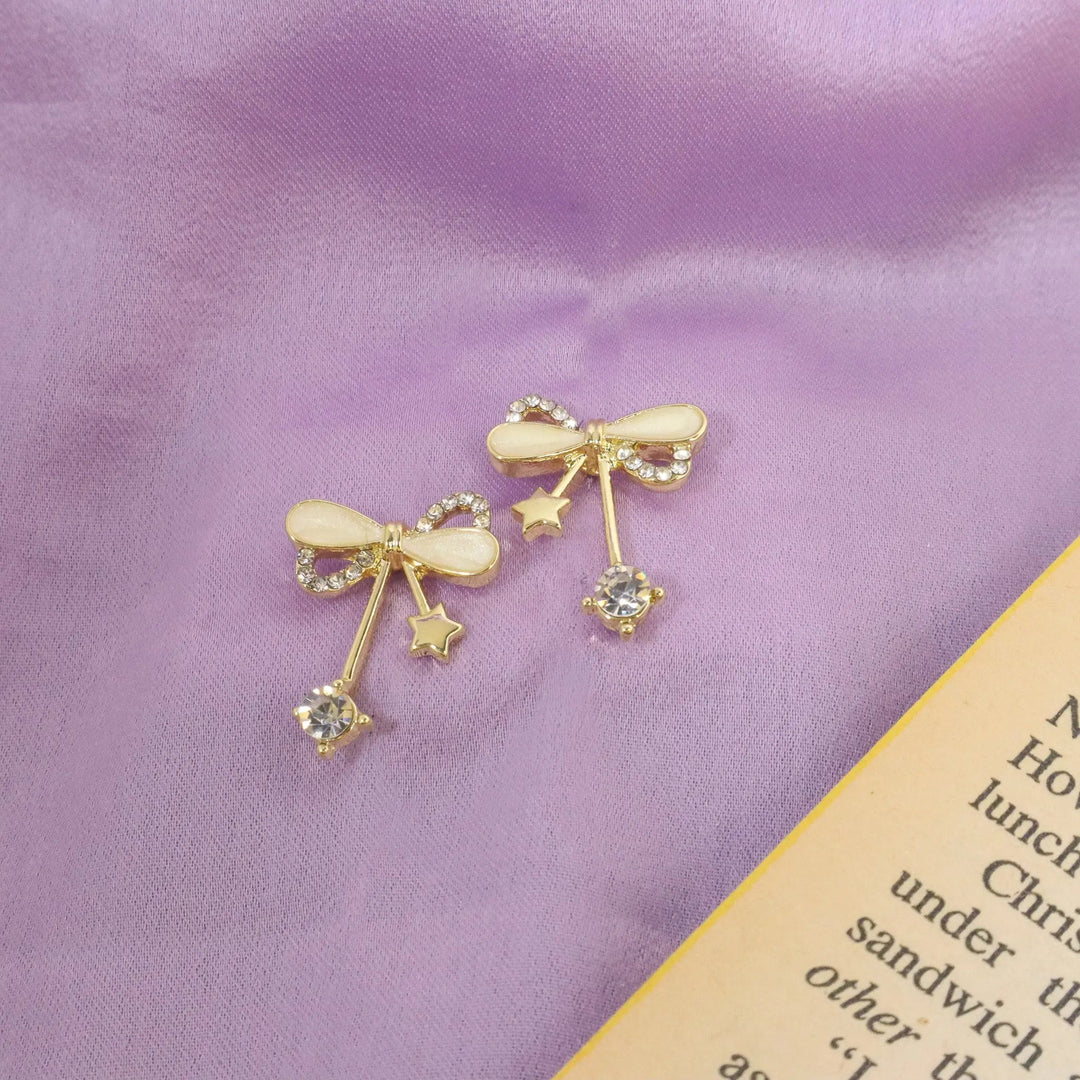 Celestial Bow Earrings - Salty Accessories