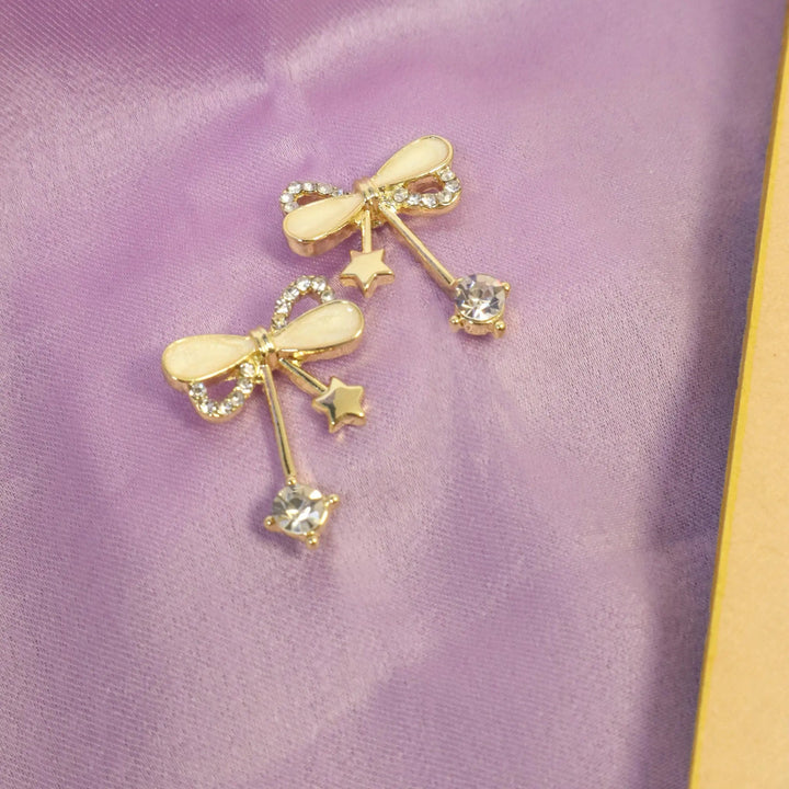 Celestial Bow Earrings - Salty Accessories