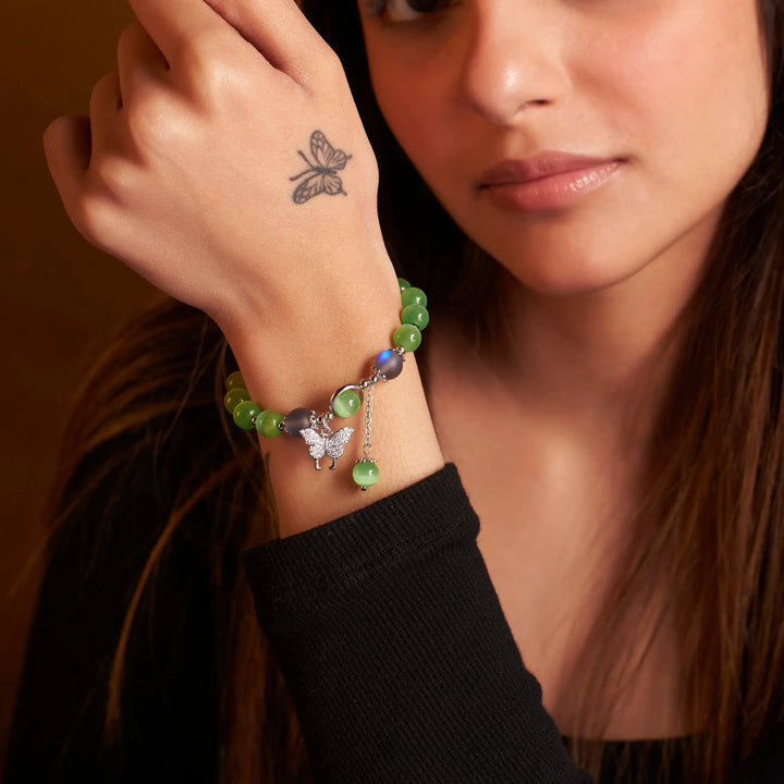 Celestial Butterfly Beaded Band - Salty Accessories